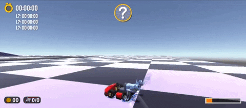 Gif of first Fusion Kart playtest